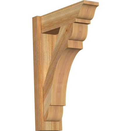 Olympic Rough Sawn Traditional Outlooker, Western Red Cedar, 6W X 18D X 26H